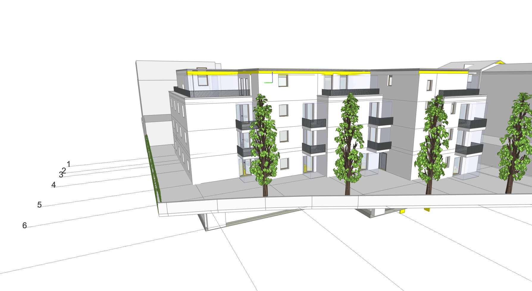 Жилищен блок в Германия, Рюселсхайм-2